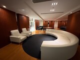 ザ東京タワーズシータワー モダンな落ち着きのあるロビーラウンジ