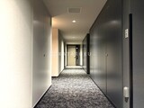 パークタワー芝浦ベイワードアーバンウイング 内廊下。