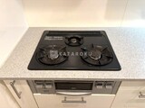 パークタワー芝浦ベイワードアーバンウイング 3口ガスコンロ。