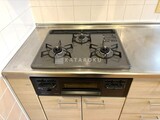 パークアクシス大塚 キッチン3口ガスコンロ。