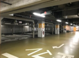 グランパークハイツ 自走式地下駐車場。