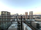 ベルファース芝浦タワー バルコニーからの眺望。
