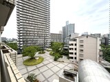 リバーシティ21イーストタワーズⅡ バルコニーからの眺望。