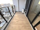 ザ・パークハビオ北千住 高層階からの眺望が開ける、奥行きのあるバルコニー