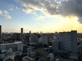 ザ・パークハビオ北千住 高層階からの眺望、都市景観が広がる空間