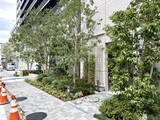 パークアクシス西大島コンフォートスクエア 敷地内植栽。