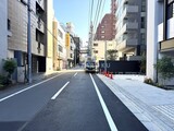 リビオメゾン西麻布 前面道路。