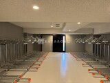 テラス北千住 駐輪場。