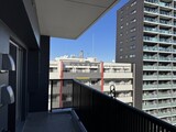 パークアクシス新大橋 バルコニー。
