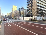 テラ蚕糸の森 前面道路と外観。
