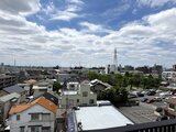 ロイジェント西新井 周辺の街並みと空が広がる開放的な眺望