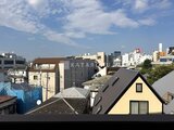 クレアティフ三軒茶屋 屋上からの眺望、三軒茶屋の街並みと建物が広がる景色