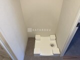 タイズ住吉 洗濯機置き場。