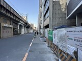 アーバネックス浅草橋フロント 歩道と外観。