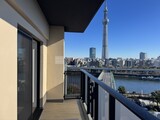 シーズンフラッツ浅草六丁目 バルコニー。