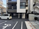ザ・ライオンズフォーシア蒲田 外観駐車場。