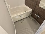 ステラテラス 白い浴槽と木目調パネルが落ち着いた浴室空間