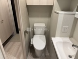 リビオメゾン湯島 トイレと洗面台が配置されたコンパクトな浴室・トイレ空間