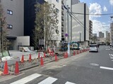 ウエリスアーバン住吉イースト 外観前面道路写真。