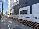 ルフォンプログレ北新宿 外観歩道写真。