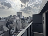 アーバネックス上野 バルコニーから見た都市風景と空の様子