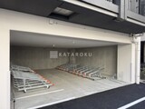 リテラス三ノ輪ウエスト 駐輪場。