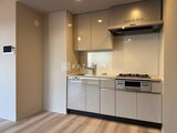 プラウドフラット西蒲田 モダンな造りのキッチン、充実した調理設備と収納が備わった空間