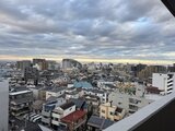 アリビス五反野 高層階から見た街並みと空の様子