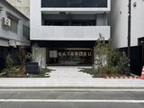 ルフォンプログレ赤羽マークス 前面道路から見たモダンなエントランスファサード