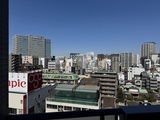 グランパセオ蒲田3 高層階から見た開放的な都市風景と周辺施設