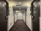 ロスアルコス千駄木 落ち着いた色調でまとめられた共用廊下
