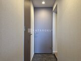 シーズンフラッツ大森北三丁目 明るい照明が届く廊下から玄関ドアへつながる空間