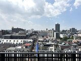 シーズンフラッツ大森北三丁目 バルコニーから見た開放的な都市風景