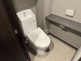 グランジット月島TOKYO BAY モダンな色合いでまとめたコンパクトなトイレ室内