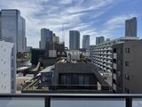 グランジット月島TOKYO BAY バルコニーから見た都心の街並みと開放的な眺望