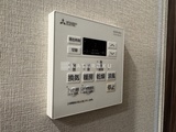 コンフォリア・リヴ門前仲町イースト 浴室暖房乾燥機能付きのミツビシ製コントロールパネル
