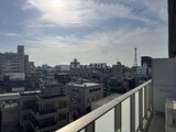 ジェノヴィア北千住 バルコニーからの開放的な街並み眺望