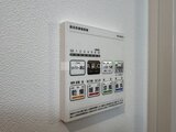 コンシェリア町屋 浴室暖房乾燥機の操作パネルが壁に設置された状態