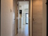 エスレジデンス入谷アレシア 落ち着いた色合いの廊下から居住スペースへ繋がる光景