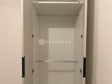 パークアクシス品川シーサイド 収納スペース付きのクローゼット内部