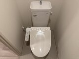 パークアクシス品川シーサイド 温水洗浄便座付きのコンパクトなトイレ空間