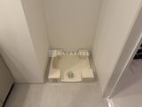 パークアクシス品川シーサイド 洗濯機置き場の上部に十分な奥行きがある実用的なスペース