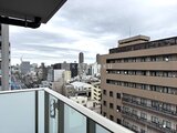 グランカーサ住吉2 バルコニーから見た都市景観と開放的な眺め