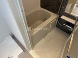 グランカーサ住吉2 浴槽と洗い場を備えた明るい浴室空間