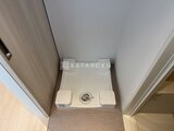 グランカーサ住吉2 洗面台と脱衣所が一体化した清潔感のあるコンパクトスペース