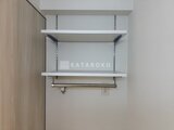 グランカーサ住吉2 洗濯物干し機能付きのゆとりのある玄関収納スペース