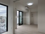 グランカーサ住吉2 明るいリビングダイニングと眺望を享受できる大きな窓