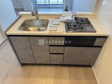 アーバネックス錦糸公園3 シンク・ガスコンロ・収納がコンパクトにまとまったキッチン