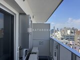 アーバネックス錦糸公園3 開放的なバルコニーから見た都市景観と整理されたスペース