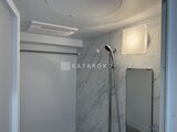 OAKLANCE森下2 大理石調のタイルが落ち着いた浴室空間